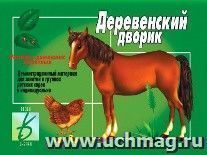 Демонстрационный материал. Деревенский дворик