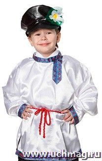 Шапка карнавальная "Картуз с цветком"