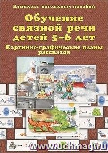 Обучение связной речи детей 5-6 лет. Картинно-графические планы рассказов