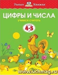 Цифры и числа. Учимся считать. Для детей 4-5 лет