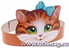 Маска на ободке "Кошечка"