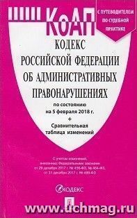 Кодекс Российской Федерации об административных правонарушениях