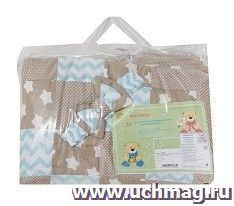 Комплект в кроватку "Шоколадные пряники", 22 предмета
