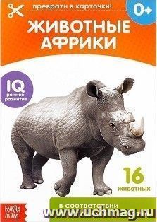 Обучающая книжка по методике Г. Домана "Животные Африки"