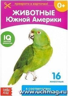 Обучающая книжка по методике Г. Домана "Животные Южной Америки"