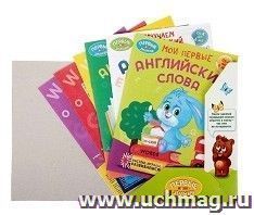 Набор обучающих книг по английскому языку, 6 шт.