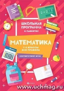Математика. 1-4 классы. Все правила