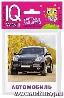Транспорт. Набор карточек. IQ-малыш