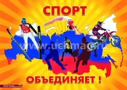 Комплект плакатов "Россия - спортивная страна": 8 плакатов с методическим сопровождением (Формат А3) — интернет-магазин УчМаг
