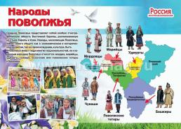 Комплект плакатов "Россия многонациональная": 16 плакатов (Формат А3) с методическим сопровождением — интернет-магазин УчМаг