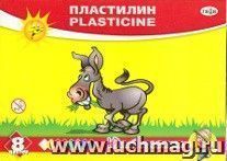 Пластилин "Юный художник". 8 цветов
