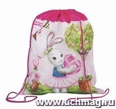 Сумка для обуви "Зайка", розовая