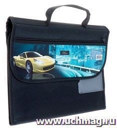 Папка для труда раскладная "Авто", с ручками