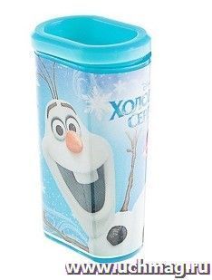 Точилка "Холодное сердце", с контейнером, микс