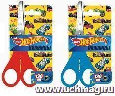 Ножницы детские "Hot Wheels", 13 см, микс