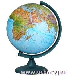 Глобус ландшафтный, географический, 250 мм