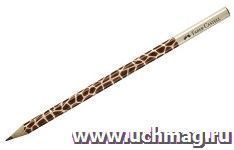 Карандаш чернографитный "Faber-Castell Triangular Giraffe", трехгранный