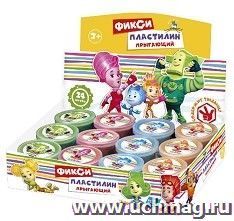 Пластилин прыгающий "Фиксики", 21 гр.