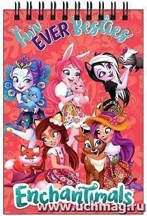 Блокнот "Enchantimals", А6, 60 листов, клетка
