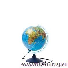 Интерактивный глобус Земли физико-политический 25 см, с подсветкой и VR очками