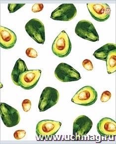 Тетрадь общая "Avocados", 48 л., клетка