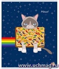 Тетрадь общая "CupCat", 48 л., клетка