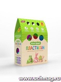 Пластилин воздушный, 24 цвета