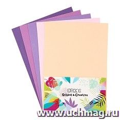 Набор фоамирана (оттенки сиреневого), 21*30 см