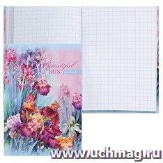 Книжка записная "Ирисы"