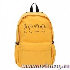 Рюкзак "Cat", желтый