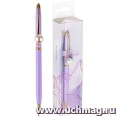 Ручка шариковая автоматическая Lilac jewel, синяя