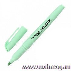 Текстовыделитель KLERK Macaroon Pastel, мятный