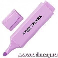 Текстовыделитель KLERK Macaroon Pastel, фиолетовый