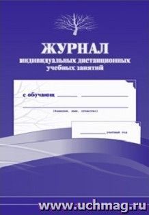 Журнал индивидуальных дистанционных учебных занятий