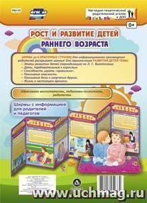 Рост и развитие детей раннего возраста. Ширмы с информацией для родителей и педагогов из 6 секций