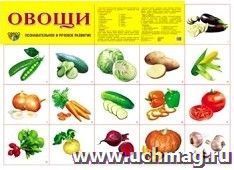 Плакат "Овощи"
