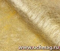 Фетр ламинированный металлизированный, золотой