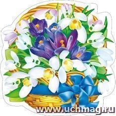 Украшение на скотче "Весенняя корзина"