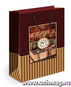 Пакет подарочный (ML) "Часы"