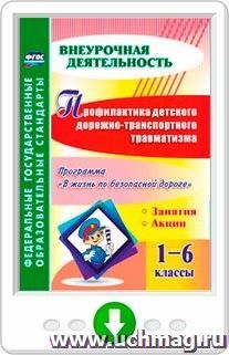 Профилактика детского дорожно-транспортного травматизма. 1-6 классы. Программа "В жизнь по безопасной дороге", занятия, акции. Программа для установки через Интернет
