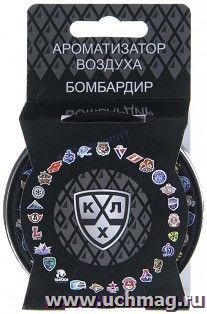 Ароматизатор автомобильный гелевый КХЛ "Бомбардир", ж/б, 100 гр.