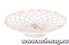 Конфетница "Кнопка", белая