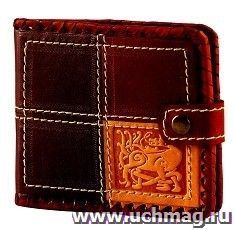 Кошелек "Макей", темно-коричневый