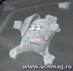Автоигрушка на присосках "Обогнал - женись", зайка