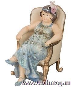 Статуэтка "Дама в кресле"