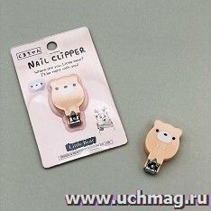 Маникюрный инструмент "Funny bear", оранжевый