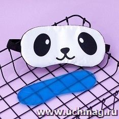 Маска для сна гелевая "Face panda"
