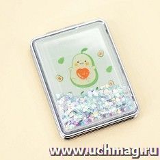 Зеркало "Sparkles avocado one"