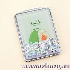 Зеркало "Sparkles avocado two"