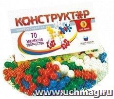 Конструктор "Мини собирай-ка", 70 элементов